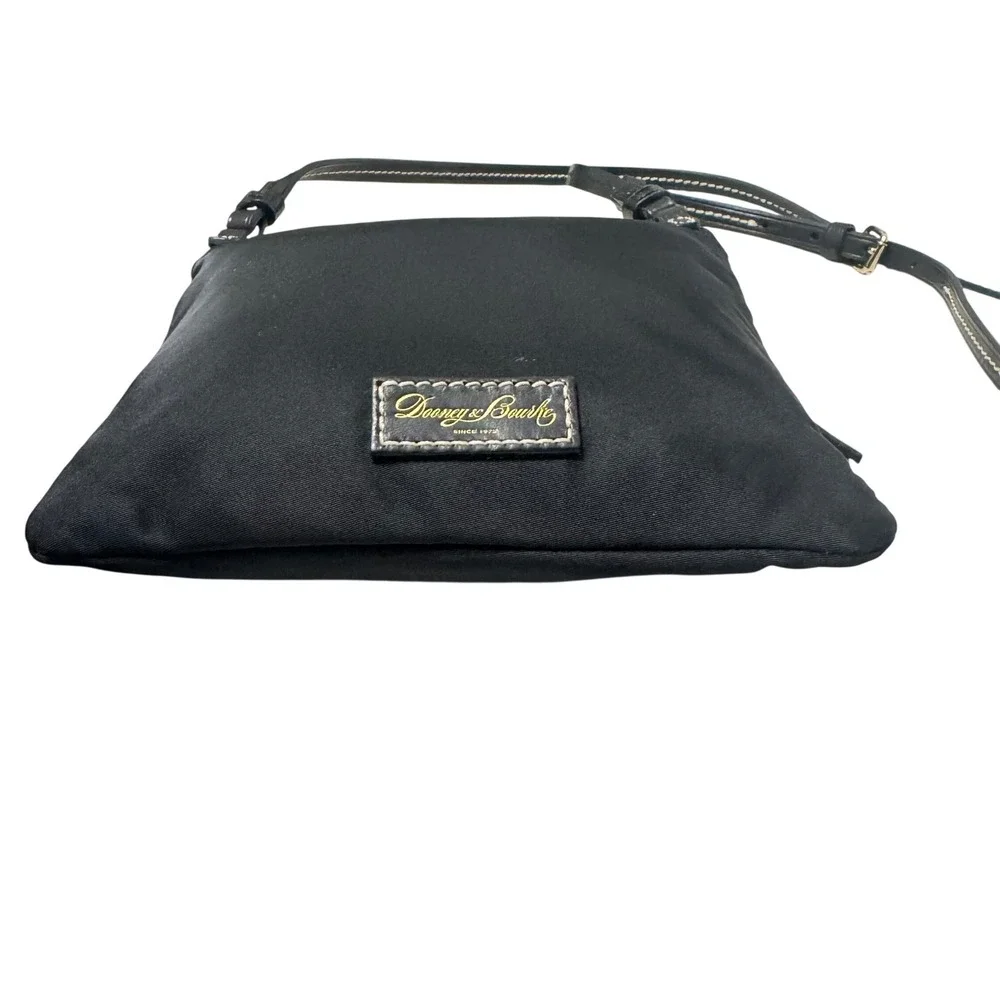 Dooney & Bourke‎ Triple Zip Crossbody Bag Women Small Black Nylon J3906960